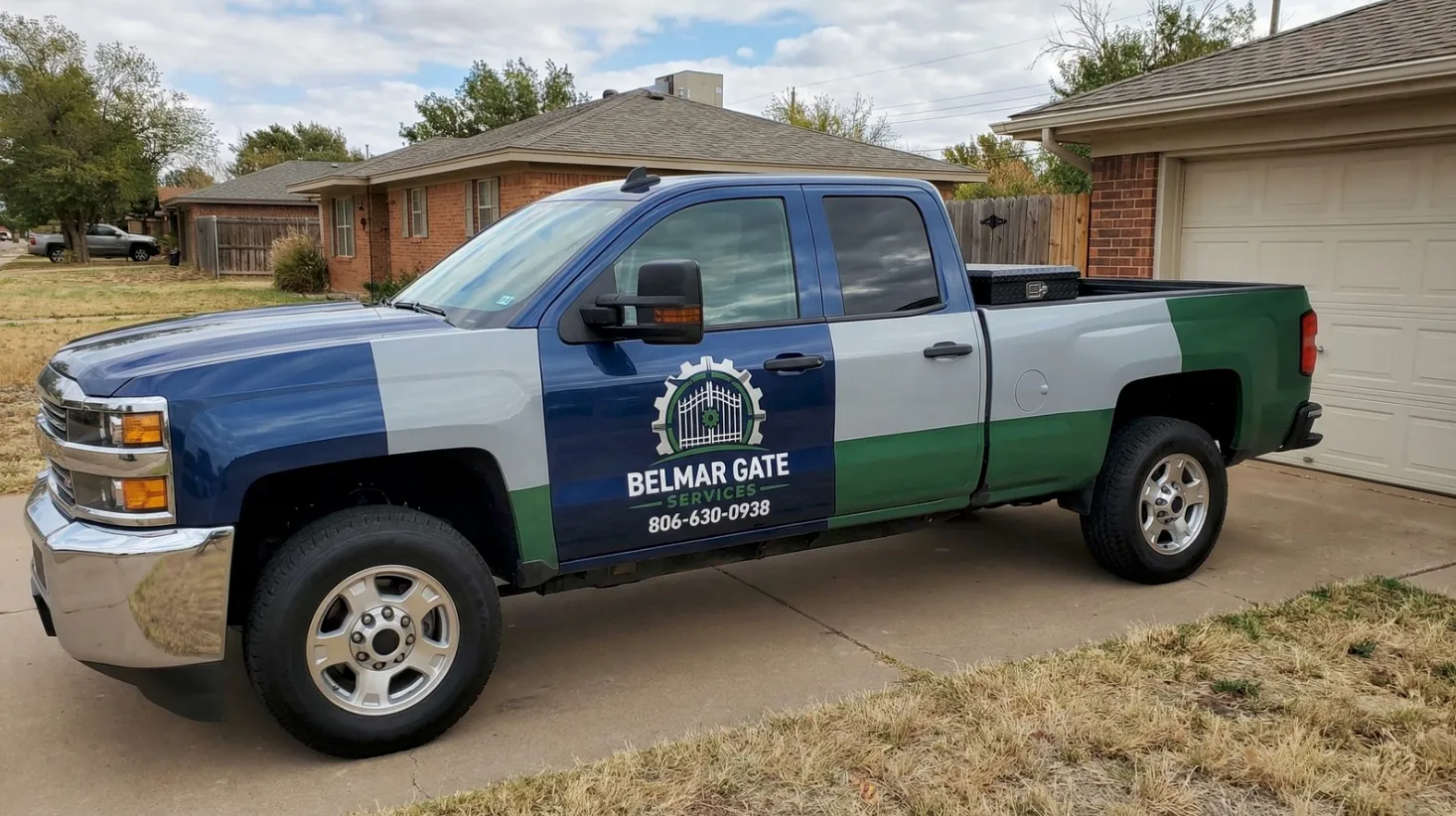 Professional gate installation and repair services in Amarillo, TX by Belmar Gate Services